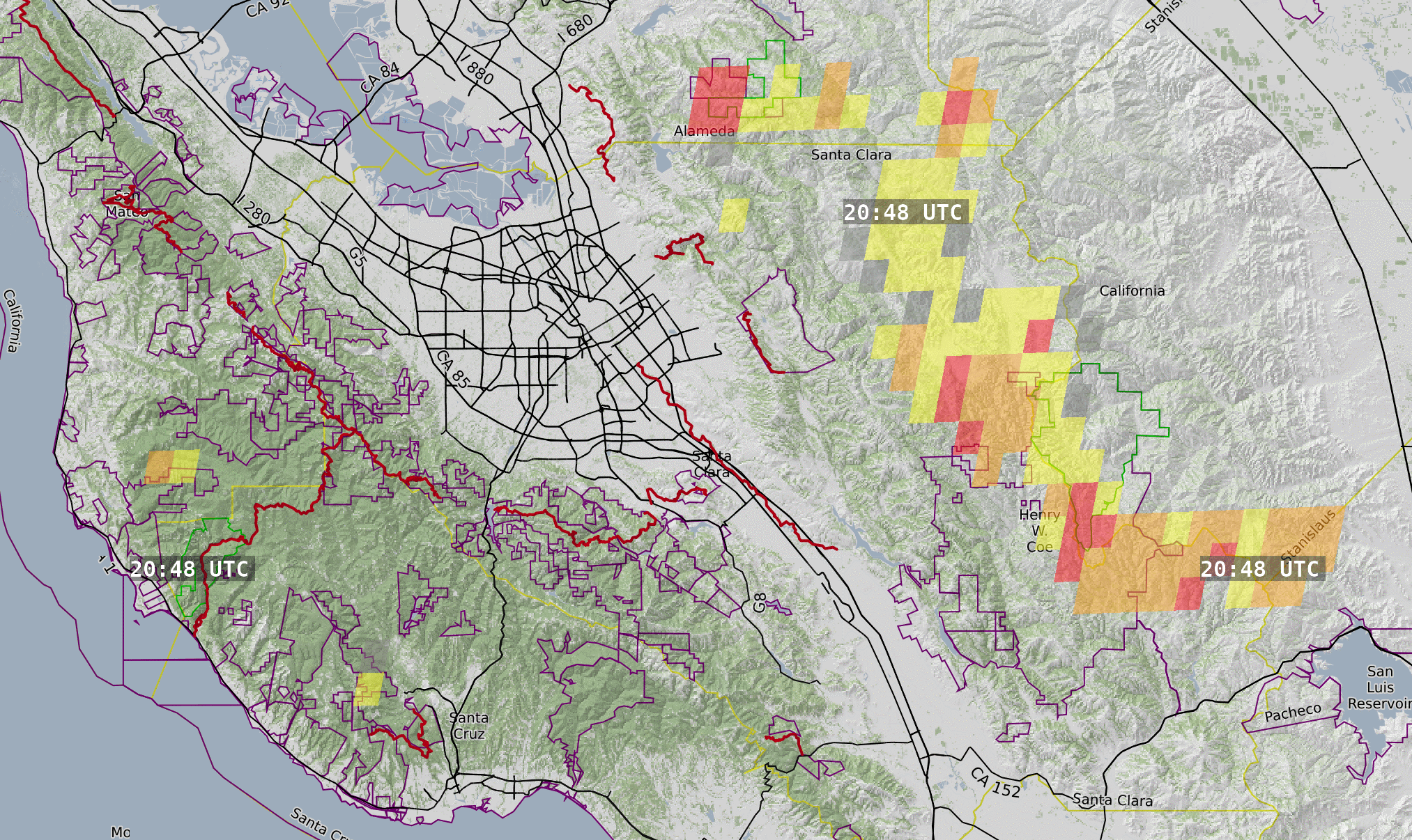 Caltopo Backcountry Fire Map Fire Layers Information CalTopo Training